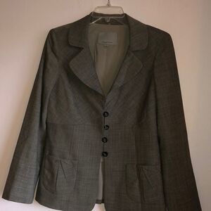 CLASSIQUES Entier wool gray blazer